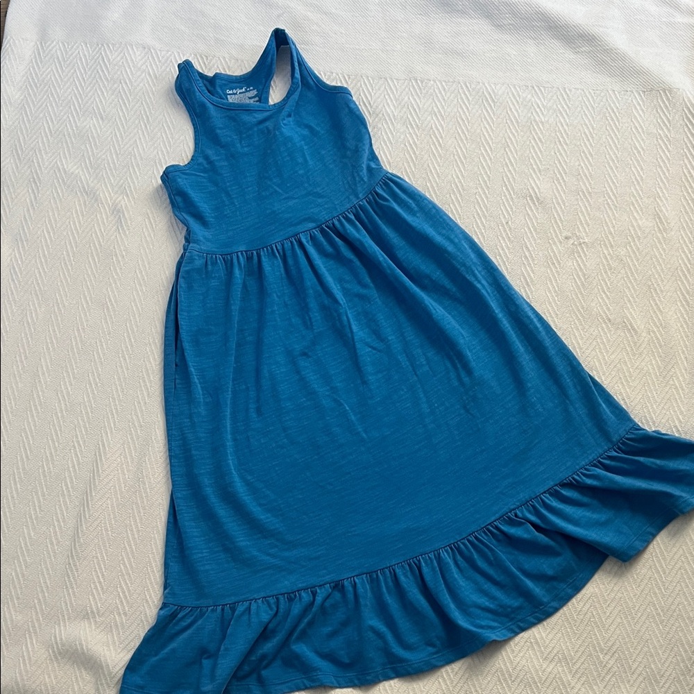Hanna Andersson Blue Sleeveless Casual Dress